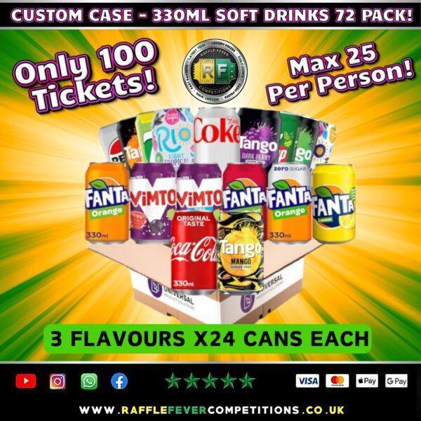 Custom Case of 72 Cans (3 flavours) #1